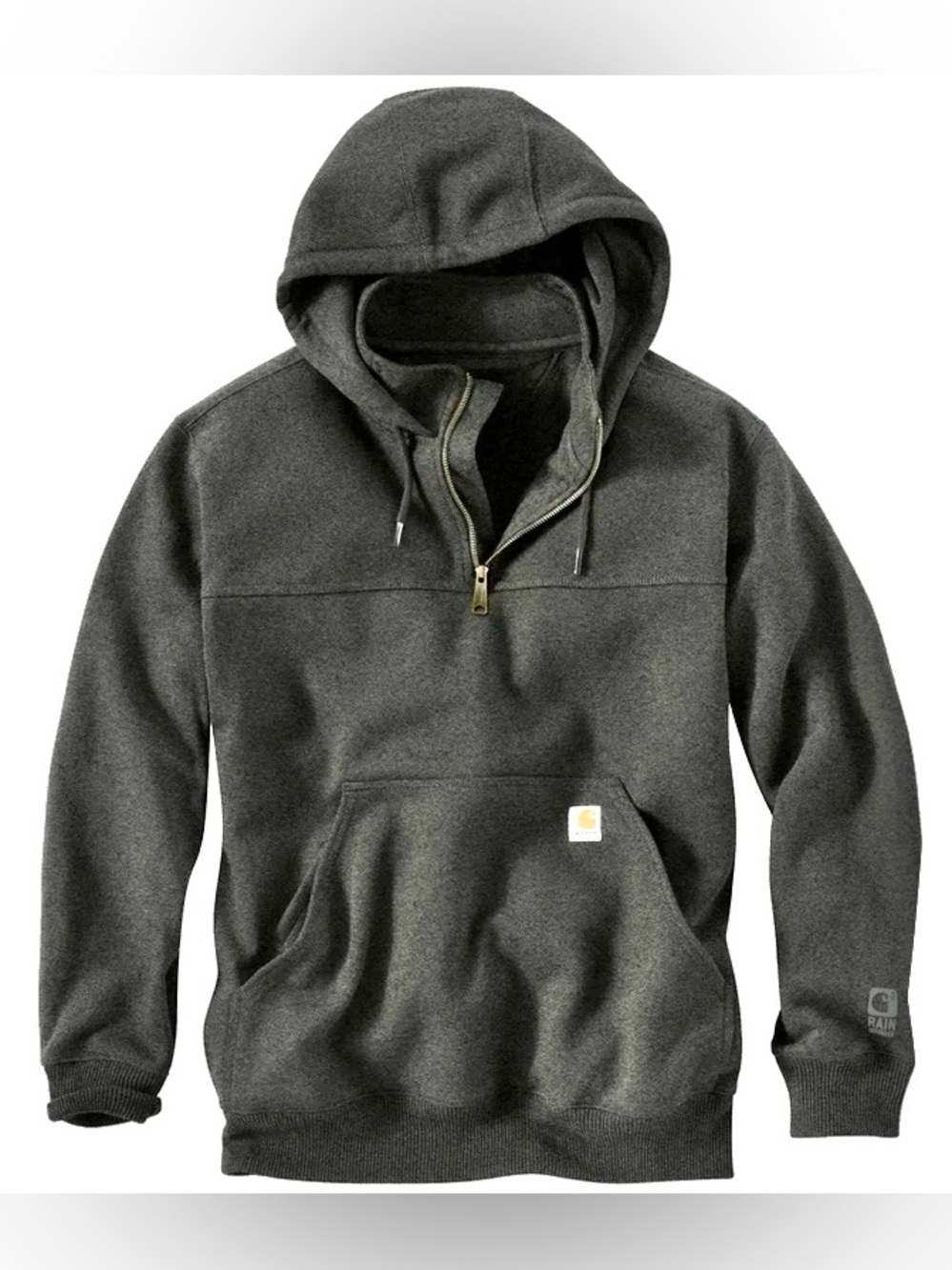 Carhartt Carbon Heather Paxton Rain Defender Heavyweight Hoodie Sweatshirt XXL
